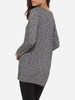 Casual Loose Fitting V Neck Knit Plain Sweater Casual Loose Fitting V Neck Knit Plain Sweater