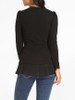 Casual Crew Neck Plain Cotton Long Sleeve T-shirt