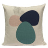 Decorative Geometric and Animal Print Accent Pillow Cover