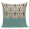 Decorative Geometric and Animal Print Accent Pillow Cover