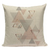 Decorative Geometric and Animal Print Accent Pillow Cover