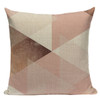 Decorative Geometric and Animal Print Accent Pillow Cover