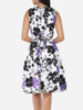 Casual Floral Printed Exquisite Round Neck Skater-dress Casual Floral Printed Exquisite Round Neck Skater-dress