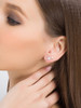Casual Arrow Shape Pearl Earring Casual Arrow Shape Pearl Earring