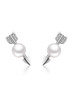 Casual Arrow Shape Pearl Earring Casual Arrow Shape Pearl Earring