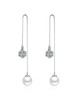 Casual Pearl Pendant Ear Line Earring Casual Pearl Pendant Ear Line Earring