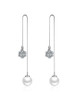 Casual Pearl Pendant Ear Line Earring Casual Pearl Pendant Ear Line Earring