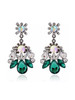 Casual Rhinestone Drop Shape Stud Earring