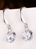 Casual Pair Of Alloy Rhinestone Drop Earring