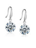 Casual Pair Of Alloy Rhinestone Drop Earring