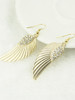 Casual Pair Of Vintage Wing Earring