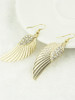 Casual Pair Of Vintage Wing Earring