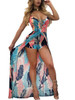 Elegant Boho Strap Lace Up Backless Beach Jumpsuit Playsuits Romper