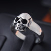Viking/ Norse Skull 925 Sterling Silver Punk Vintage Quality Ring Sizes 7-13 Unisex Viking/ Norse Skull 925 Sterling Silver Punk Vintage Quality Ring Sizes 7-13 Unisex