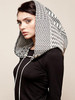 Presale Hooded Backless Long Sleeves Maxi Dress