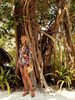 Bohemia Floral V-Neck Long Sleeves Romper