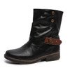 Women Ankle Boots Autumn Winter Shoes Woman Vintage PU Leather Martin Boots
