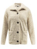 New Khaki Buttons Pockets Turndown Collar Long Sleeve Streetwear Outerwear