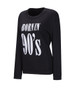 Casual Round Neck Letter Printed Sweatshirt