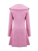 Casual Lapel Flounce Plain Single Button Coat