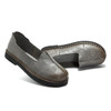 Casual Retro Handmade Pattern Slip On Leather Flat Shoes