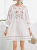 Floral Loose Bohemia Mini Dress