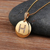 Top Quality Women Girls Initial Letter Necklace Gold 26 Letters Charm Necklaces Pendants Copper CZ Jewelry Personal Necklace