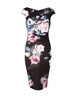 Casual V-Neck Floral Printed Extraordinary Bodycon Dress
