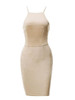 Casual Halter Off Shoulder Bodycon Mini Dress
