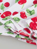 Cherry Printed Mermaid Bodycon Dress