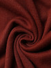 Casual Cowl Neck Dacron Plain Bodycon-dress