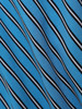 Casual Square Neck Dacron Patchwork Striped Bodycon-dress Casual Square Neck Dacron Patchwork Striped Bodycon-dress