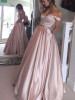 New Draped Lace Off Shoulder Backless Elegant Maxi Dress