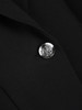 Casual Office Peplum Notch Lapel Single Button Solid Blazer