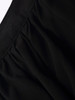 Casual Hollow Out Plain Cape Sleeve Dramatic Off Shoulder Blouse