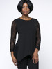 Casual Asymmetric Hem Patchwork Hollow Out Plus Size Blouse Casual Asymmetric Hem Patchwork Hollow Out Plus Size Blouse