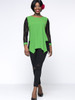 Casual Asymmetric Hem Patchwork Hollow Out Plus Size Blouse Casual Asymmetric Hem Patchwork Hollow Out Plus Size Blouse