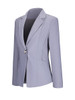 Casual Formal Notch Lapel Single Button Plain Plus Size Blazer