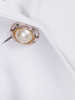 Casual Single Button Notch Lapel Plain Plus Size Puff Sleeve Plus Size Blazer