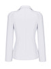 Casual Single Button Notch Lapel Plain Plus Size Puff Sleeve Plus Size Blazer