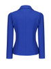 Casual Single Button Notch Lapel Plain Plus Size Puff Sleeve Plus Size Blazer