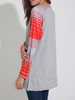 Casual Loose Round Neck Striped Striped Plus Size T-Shirt Casual Loose Round Neck Striped Striped Plus Size T-Shirt