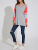Casual Loose Round Neck Striped Striped Plus Size T-Shirt Casual Loose Round Neck Striped Striped Plus Size T-Shirt
