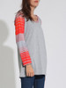 Casual Loose Round Neck Striped Striped Plus Size T-Shirt Casual Loose Round Neck Striped Striped Plus Size T-Shirt