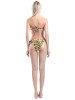 Strapless Printed Sexy Bikinis Swimwear