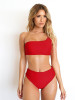 Single Shoulder High Waist Bikinis Swimwear