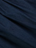 Casual Spaghetti Strap Lace-Up Plain Denim Skater Dress