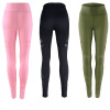 3 Colors Army Green Sporting Leggings Clothing For Women's Fitness Quick Dry Pants