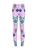 Casual Delightful Geometric Printed Mid-Rise Legging