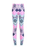Casual Delightful Geometric Printed Mid-Rise Legging